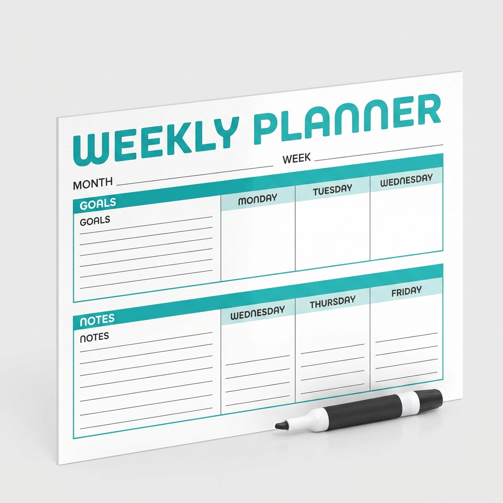 Dry Erase Poster Boards